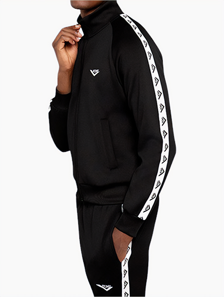 MyRunway | Shop Pony Black Core Tricot Track Top for Men from
